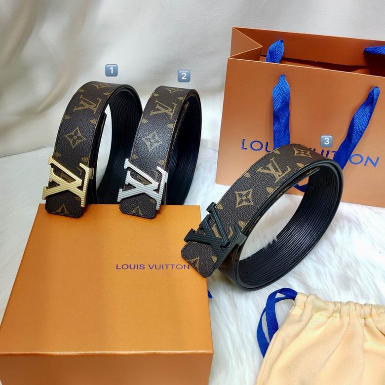 LV Belt 40mmX95-125CM 7D (117)